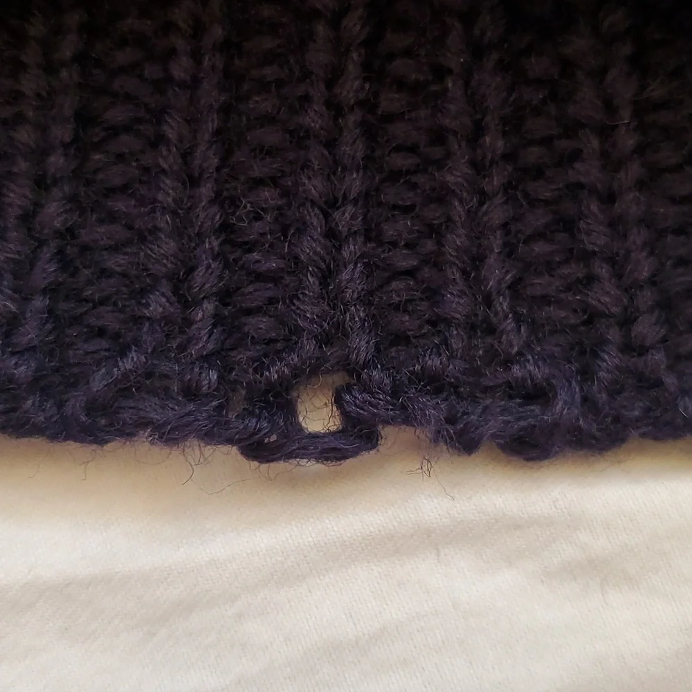 Brooks Brothers Sweater Size XL Navy Blue Heavy Ribbed Pure Wool Sweater *read*